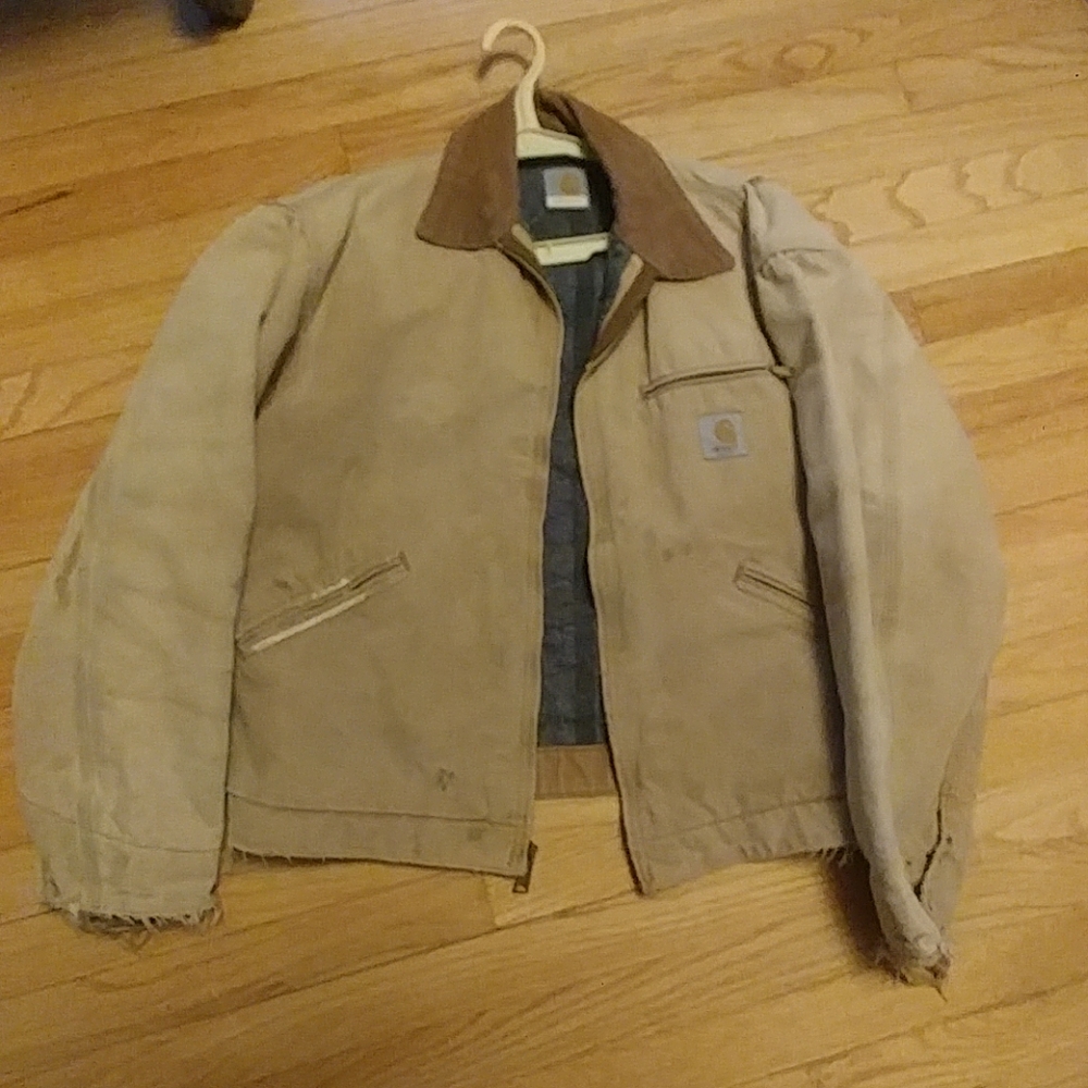 Vintage worn Carhartt work jacket